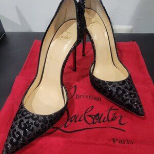 Christian Louboutin Black Stiletto Pumps 38.5